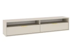Mueble de pared para televisor colgado Queen 75 de cachemir