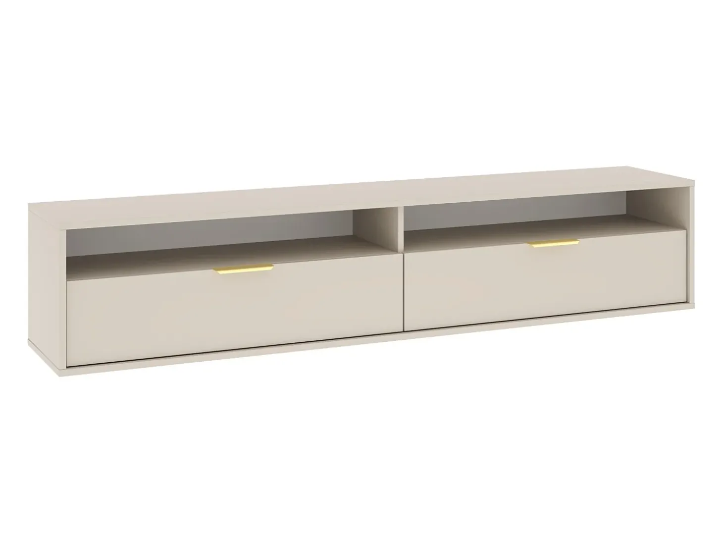 Mueble de pared para televisor colgado Queen 75 de cachemir