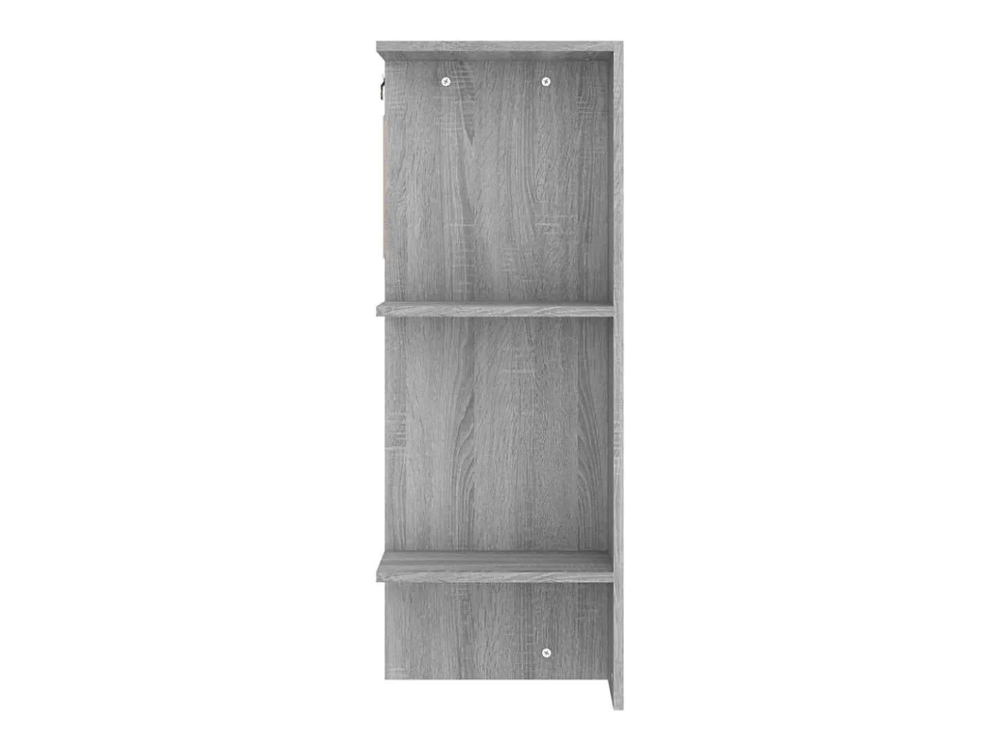 Mueble de recibidor madera ingeniería gris Sonoma 97,5x37x99 cm
