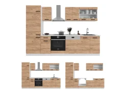 Mueble de salón roble negro/arena 70.8x35.3x38.9 berno