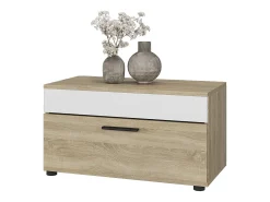 Mueble de salón sonoma/blanco 70.8x35.3x38.9 berno