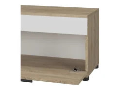 Mueble de salón sonoma/blanco 70.8x35.3x38.9 berno