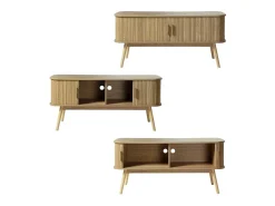 Mueble de TV 2 Puertas Corredizas L119 cm - ERNEST