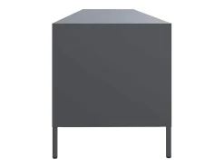 Mueble de TV acero laminado en frío antracita 202x39x43,5 cm