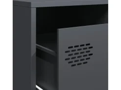 Mueble de TV acero laminado en frío antracita 202x39x43,5 cm