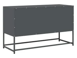 Mueble de TV acero laminado en frío antracita 100,5x39x60,5 cm