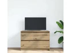Mueble de TV Artisan Roble 80x35x54 cm Madera de ingeniería