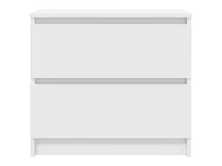 Mueble de TV blanco 60x35x54 cm madera contrachapada
