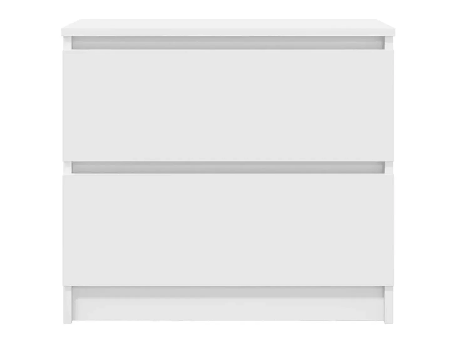 Mueble de TV blanco 60x35x54 cm madera contrachapada