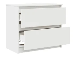 Mueble de TV blanco 60x35x54 cm madera contrachapada