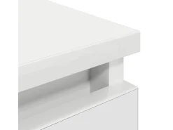Mueble de TV blanco 60x35x54 cm madera contrachapada
