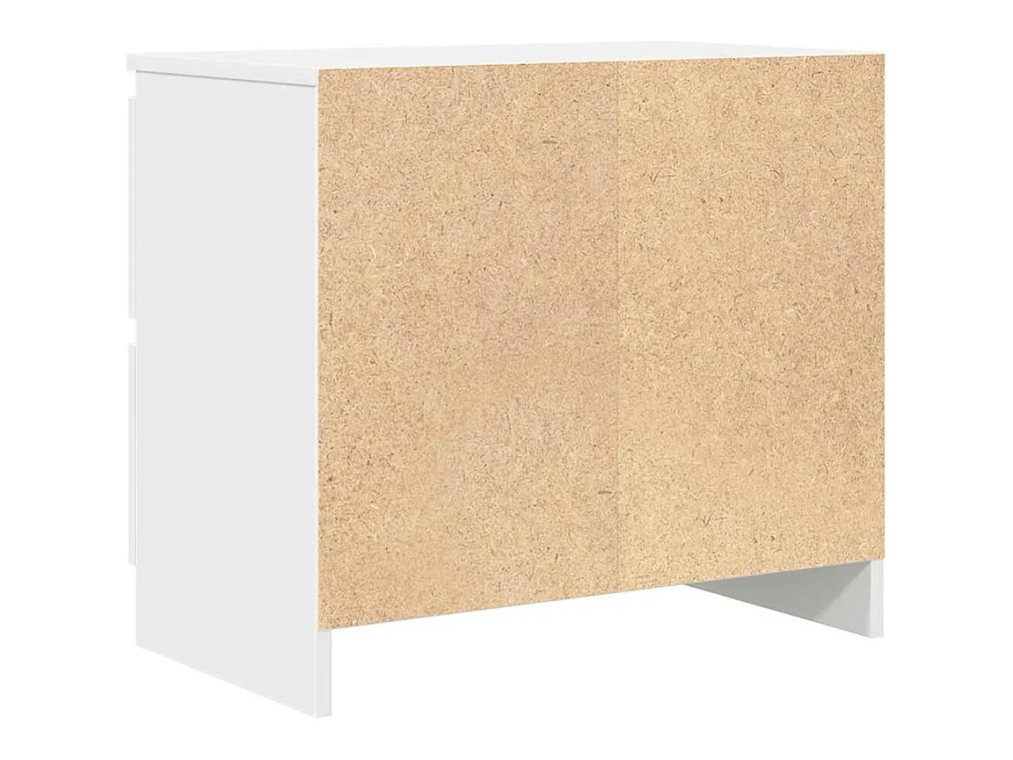 Mueble de TV blanco 60x35x54 cm madera contrachapada