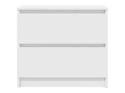 Mueble de TV blanco 60x35x54 cm madera contrachapada