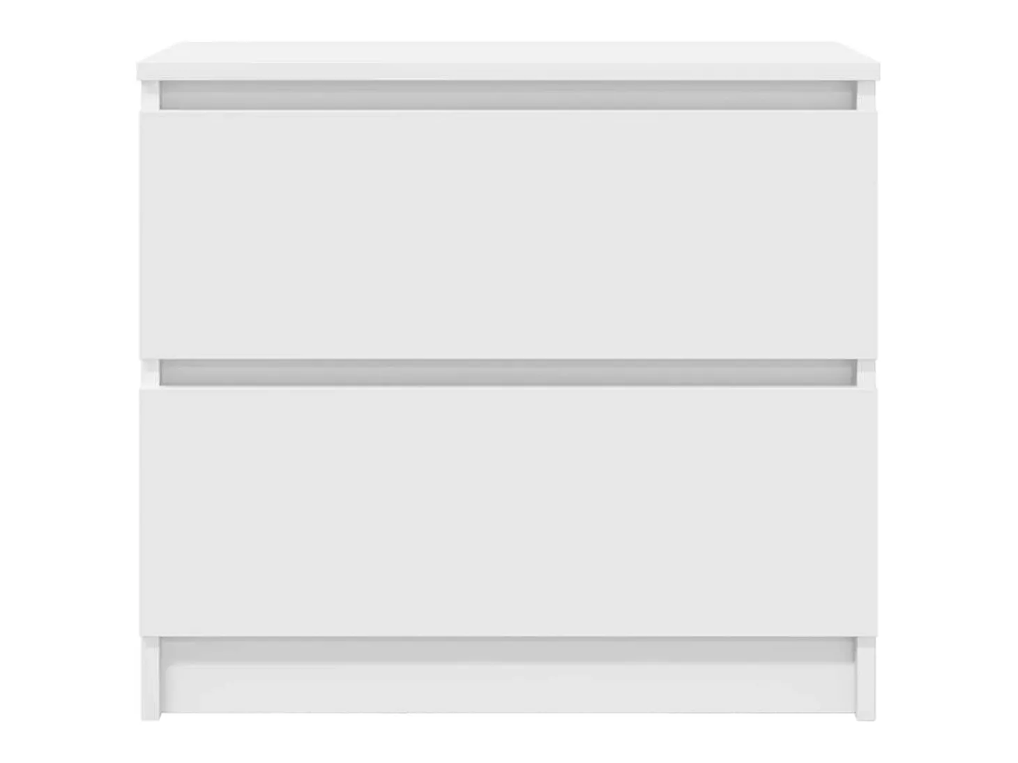 Mueble de TV blanco 60x35x54 cm madera contrachapada