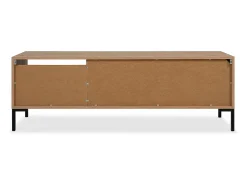 Mueble de TV con 2 abatibles y 2 nichos de 150 cm - Plock