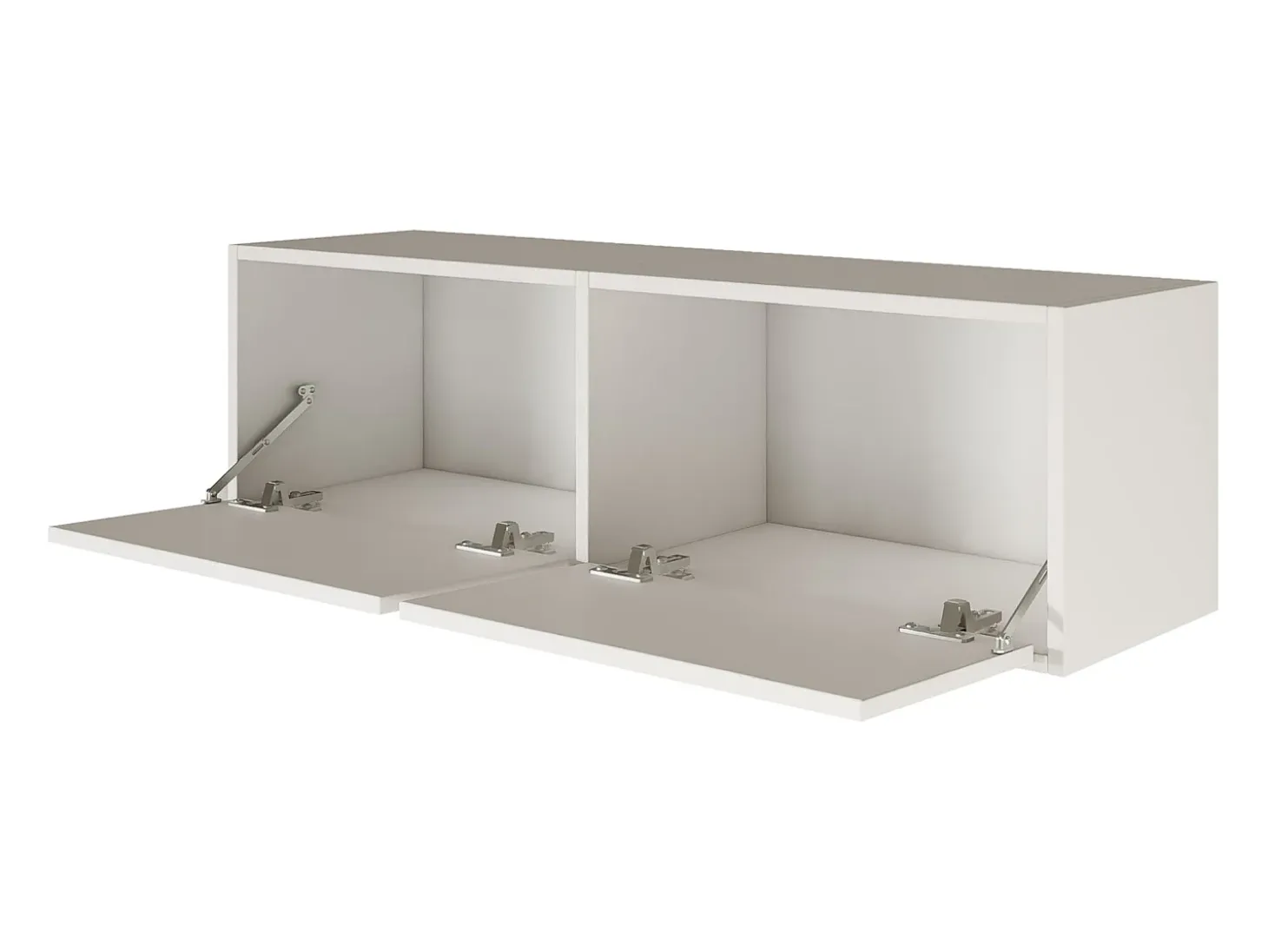 Mueble de TV con 2 puertas – blanco – 100 cm – FRAMME
