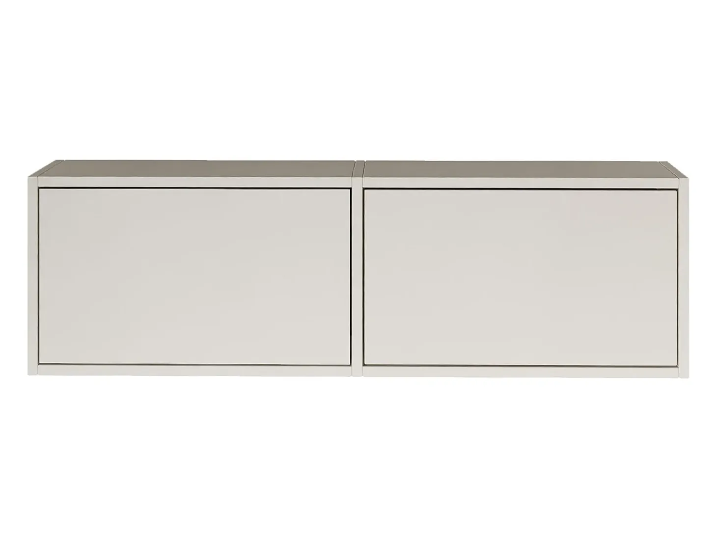 Mueble de TV con 2 puertas – blanco – 100 cm – FRAMME