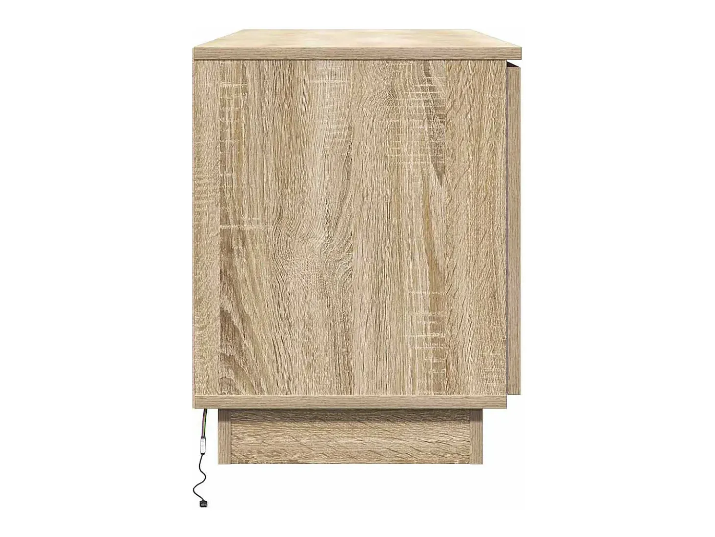 Mueble de TV con LED Roble Sonoma 100 x 38 x 49 cm