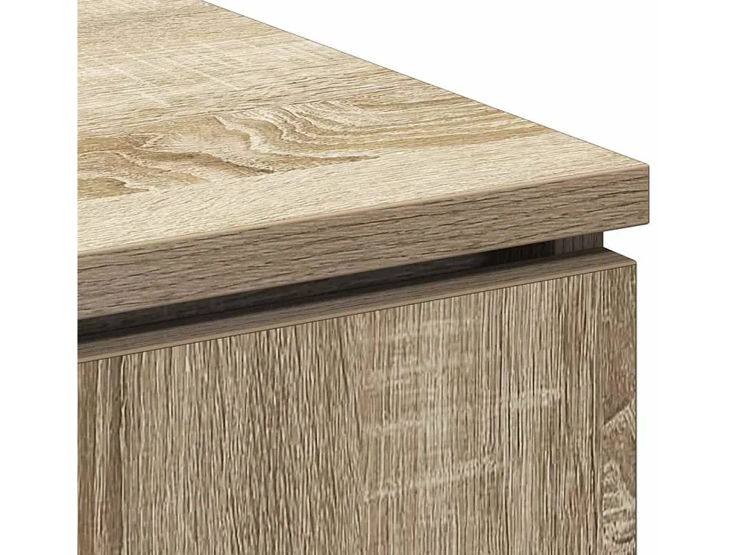 Mueble de TV con LED Roble Sonoma 100 x 38 x 49 cm