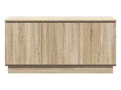 Mueble de TV con LED Roble Sonoma 100 x 38 x 49 cm
