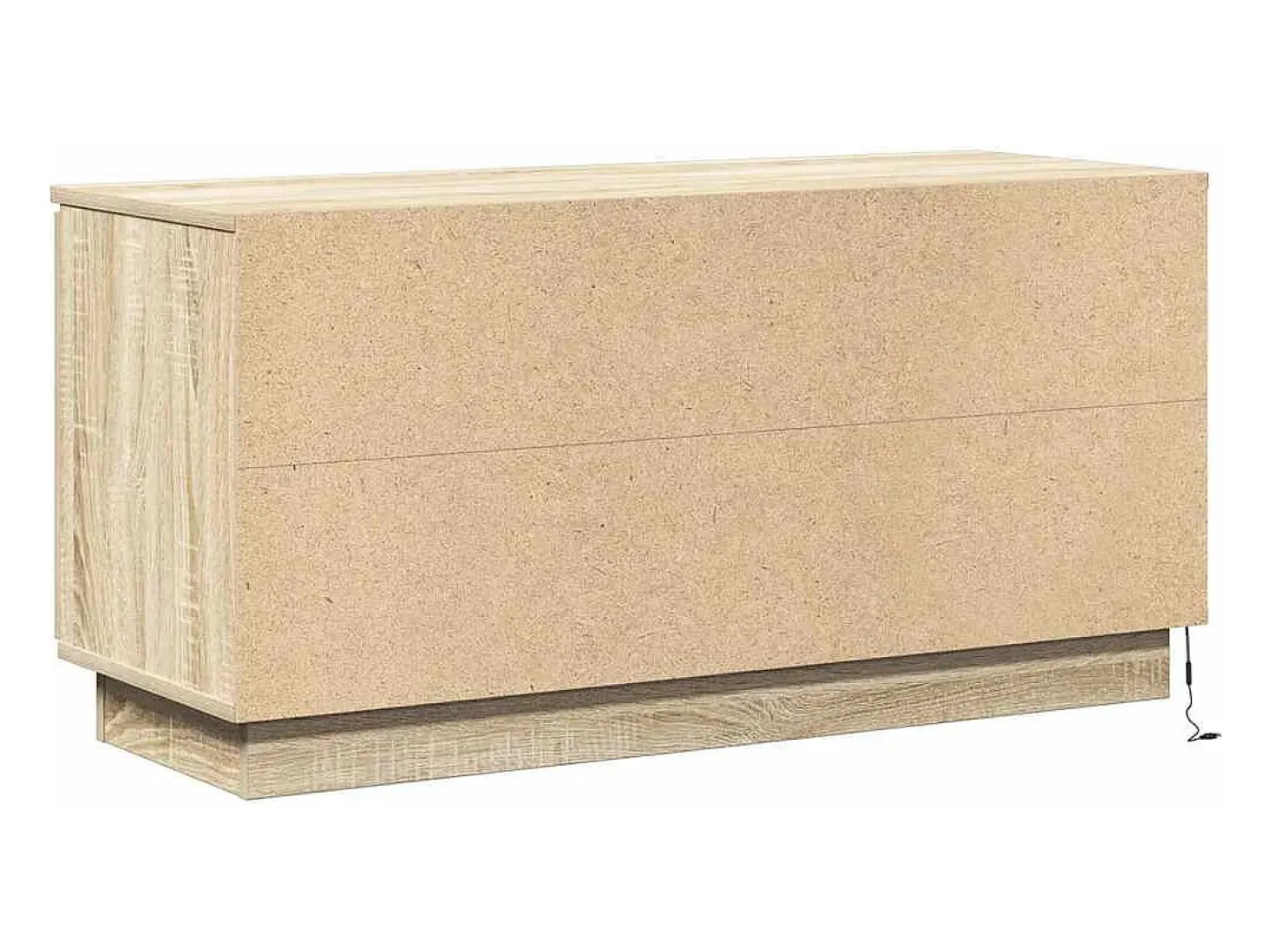 Mueble de TV con LED Roble Sonoma 100 x 38 x 49 cm