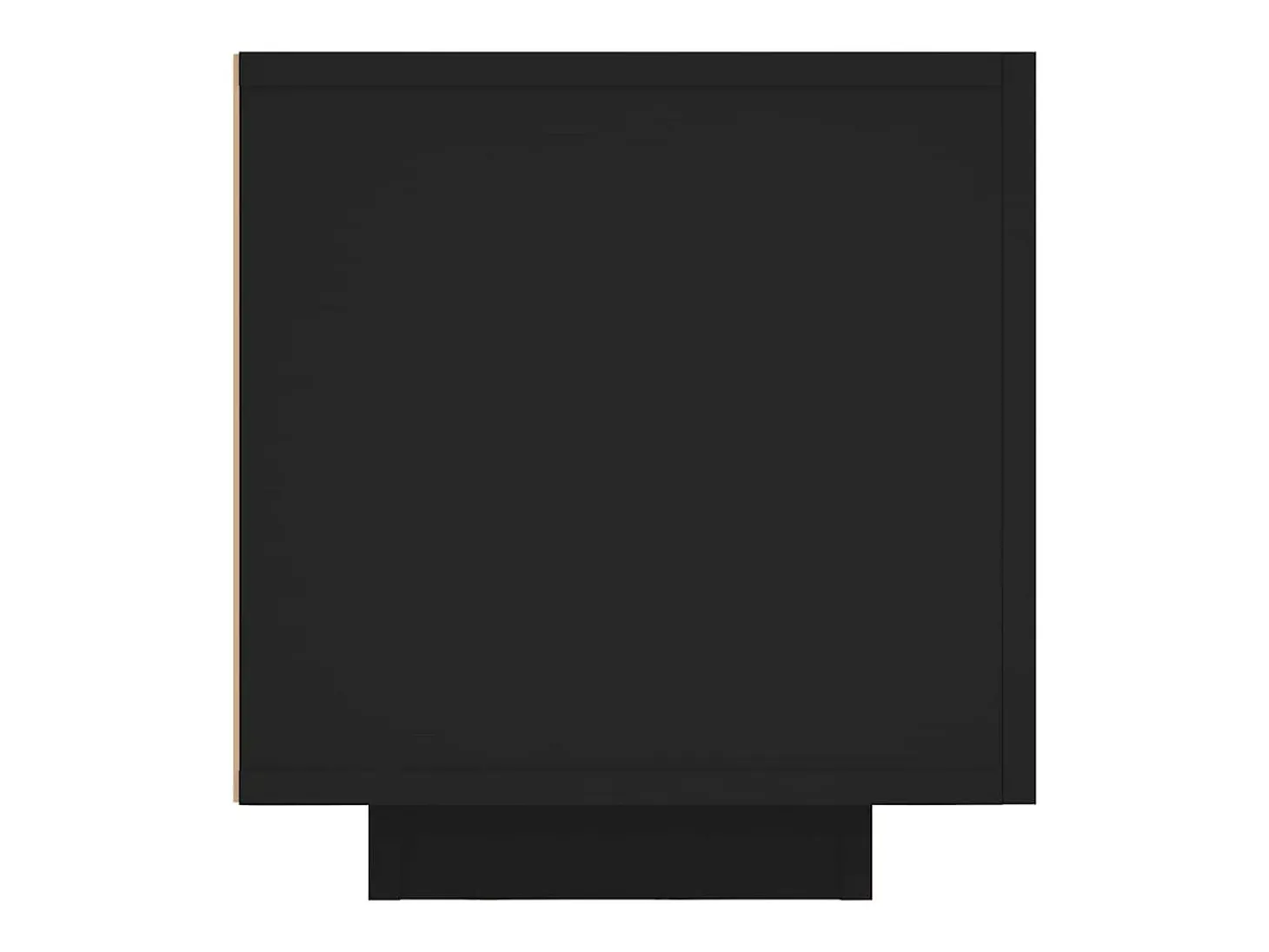 Mueble de TV con luces LED negro 160x35x40 cm