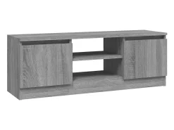 Mueble de TV con puerta gris Sonoma 102x30x36 cm ES257472