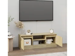 Mueble de TV con puerta roble Sonoma 102x30x36 cm