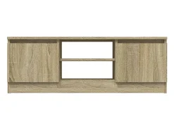Mueble de TV con puerta roble Sonoma 102x30x36 cm