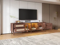 Mueble de TV de 180 cm para TV de 80
