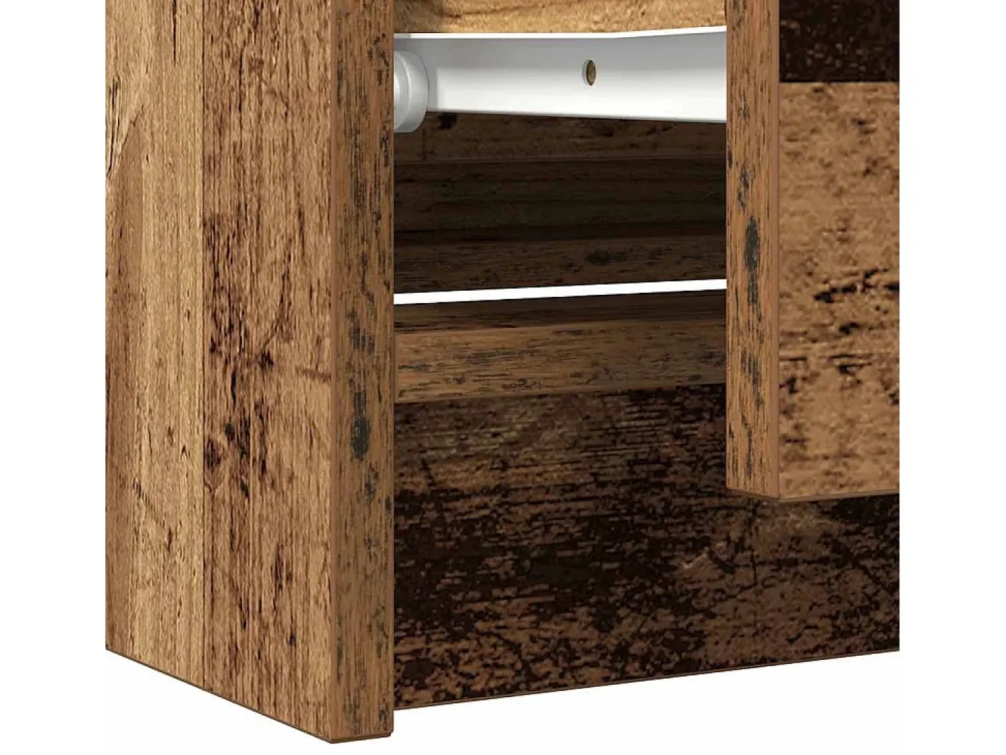 Mueble de TV de madera antigua 100x35x54 cm Madera ingeniería
