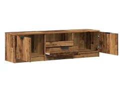Mueble de TV de madera antigua 140x35x40 cm Madera ingeniería