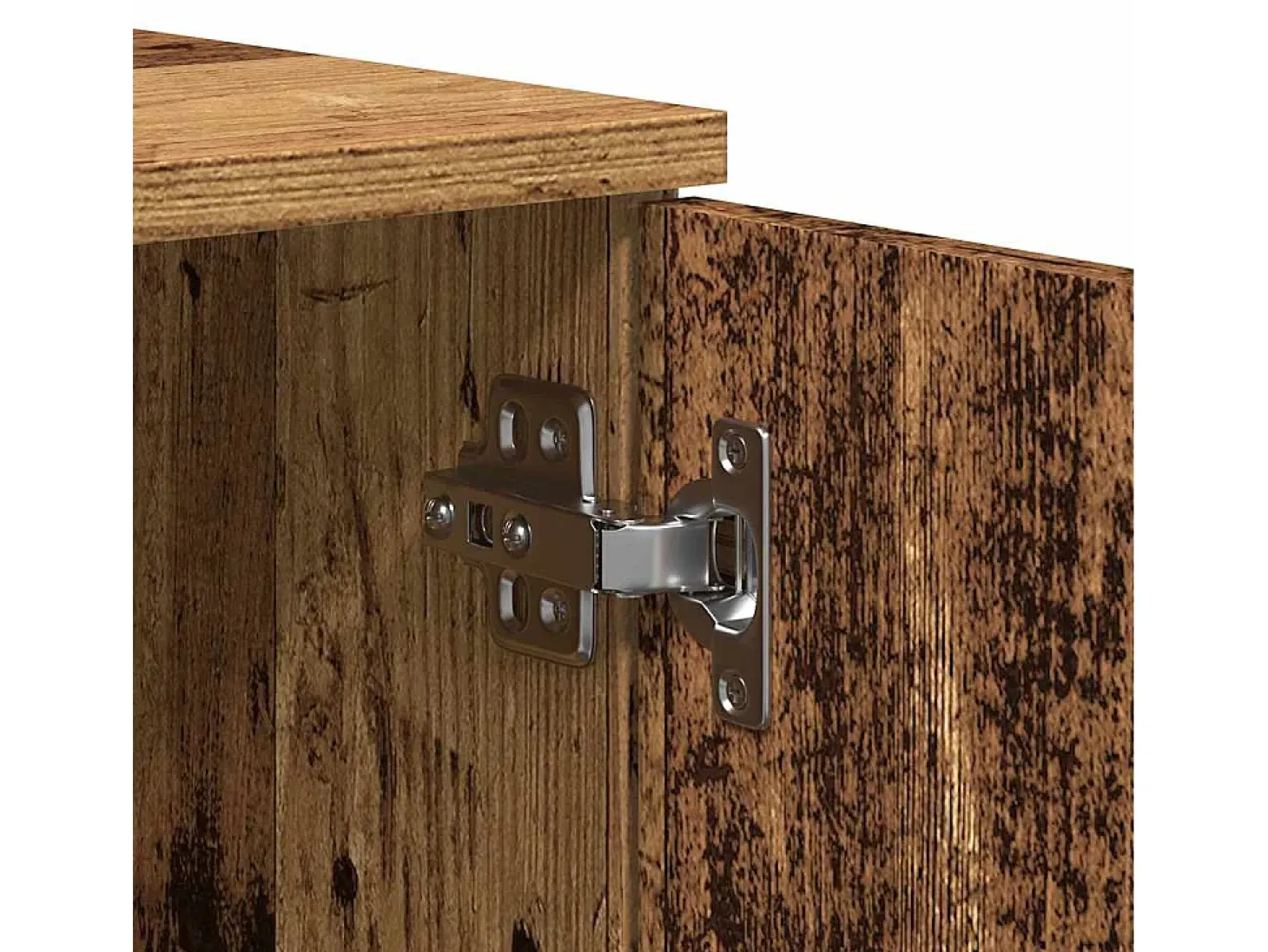 Mueble de TV de madera antigua 140x35x40 cm Madera ingeniería