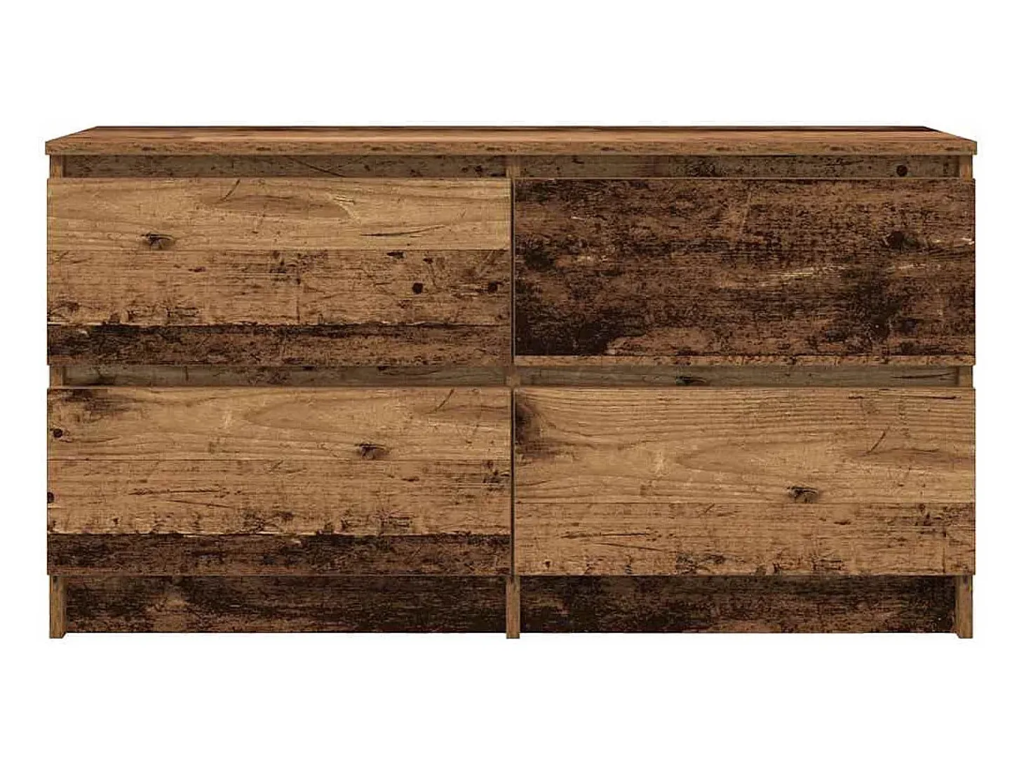 Mueble de TV de madera antigua 100x35x54 cm Madera ingeniería