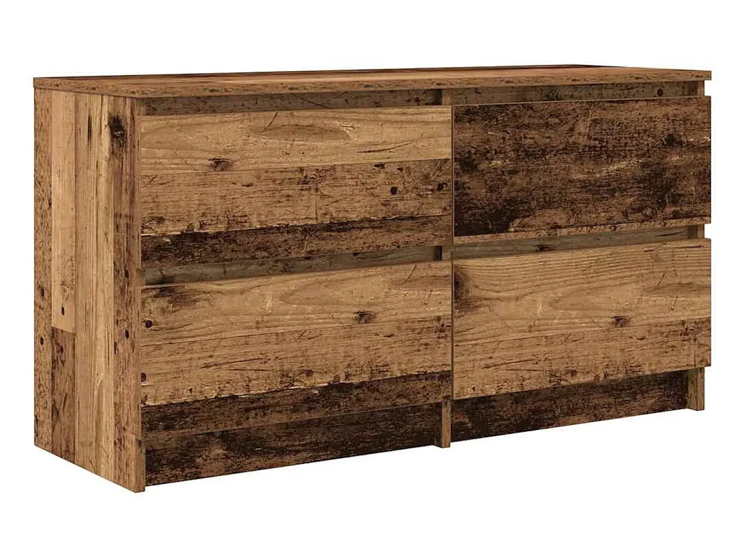 Mueble de TV de madera antigua 100x35x54 cm Madera ingeniería