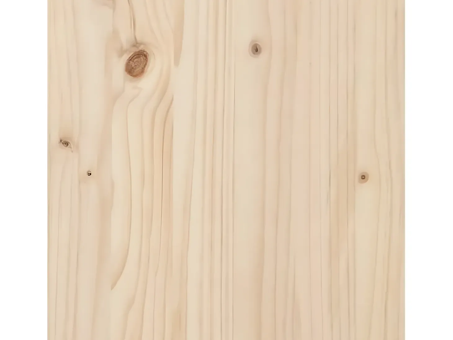 Mueble de TV de madera maciza de pino 60x35x37 cm