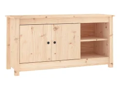 Mueble de TV de madera maciza de pino 103x36,5x52 cm ES94960