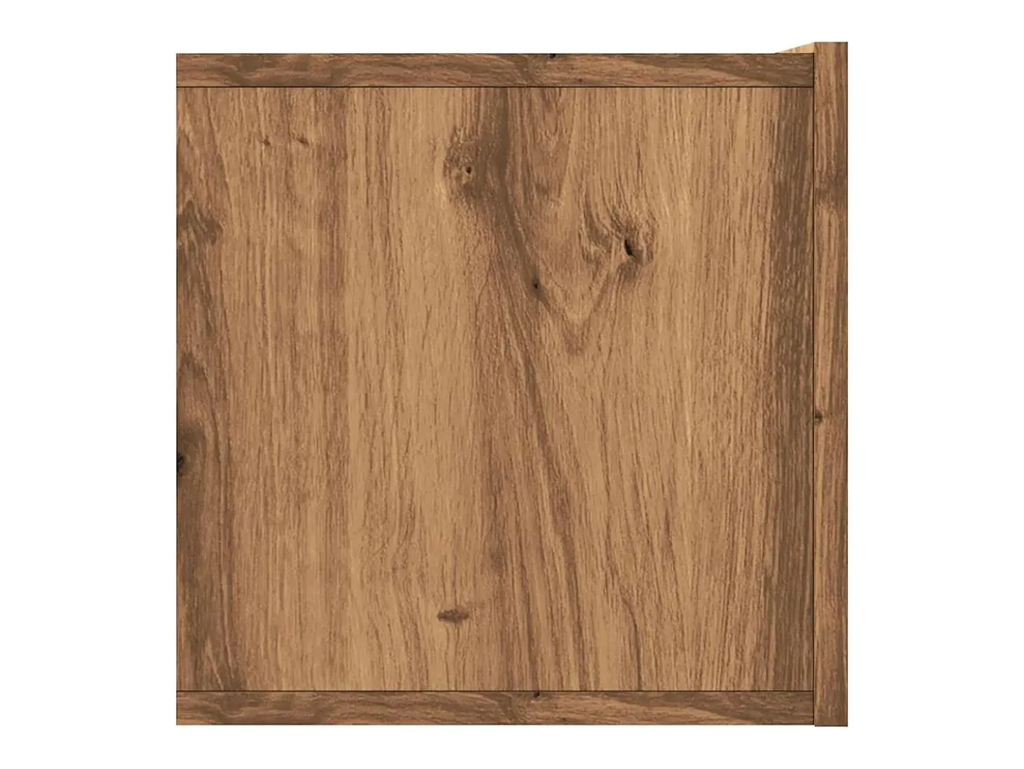 Mueble de TV de pared, roble hecho a mano, 120x30x30 cm, madera de ingeniería