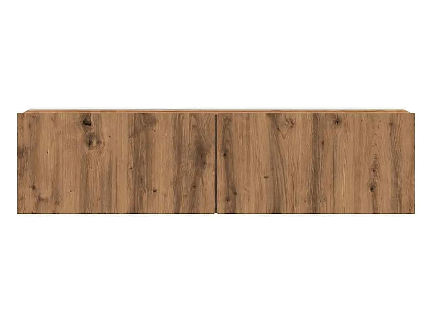 Mueble de TV de pared, roble hecho a mano, 120x30x30 cm, madera de ingeniería