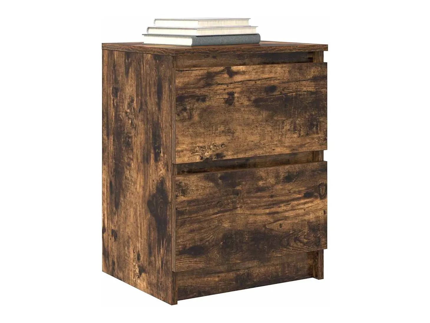 Mueble de TV de roble ahumado 40x35x54 cm Madera de ingeniería