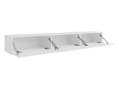 Mueble de TV flotante con 3 puertas - Blanco - DANTAY de Pascal Morabito