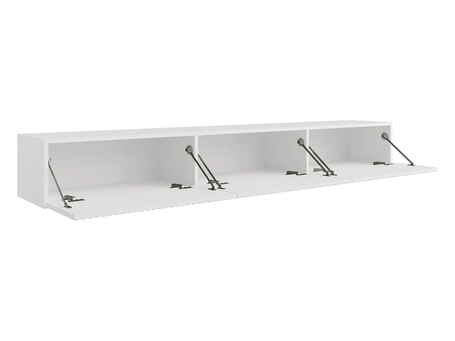 Mueble de TV flotante con 3 puertas - Blanco - DANTAY de Pascal Morabito
