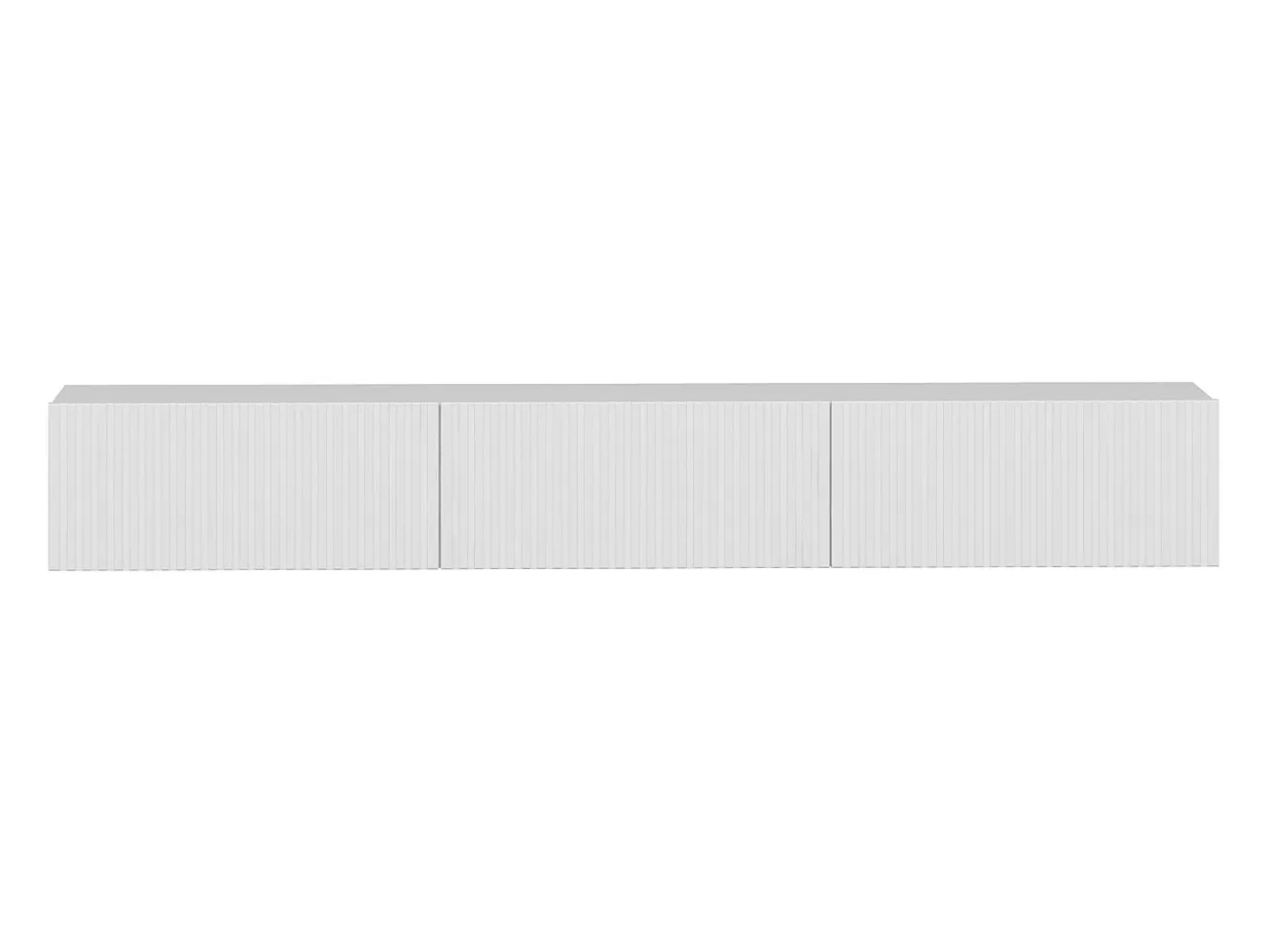 Mueble de TV flotante con 3 puertas - Blanco - DANTAY de Pascal Morabito