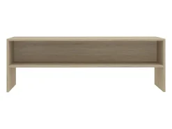 Mueble de TV madera contrachapada roble Sonoma 120x40x40cm