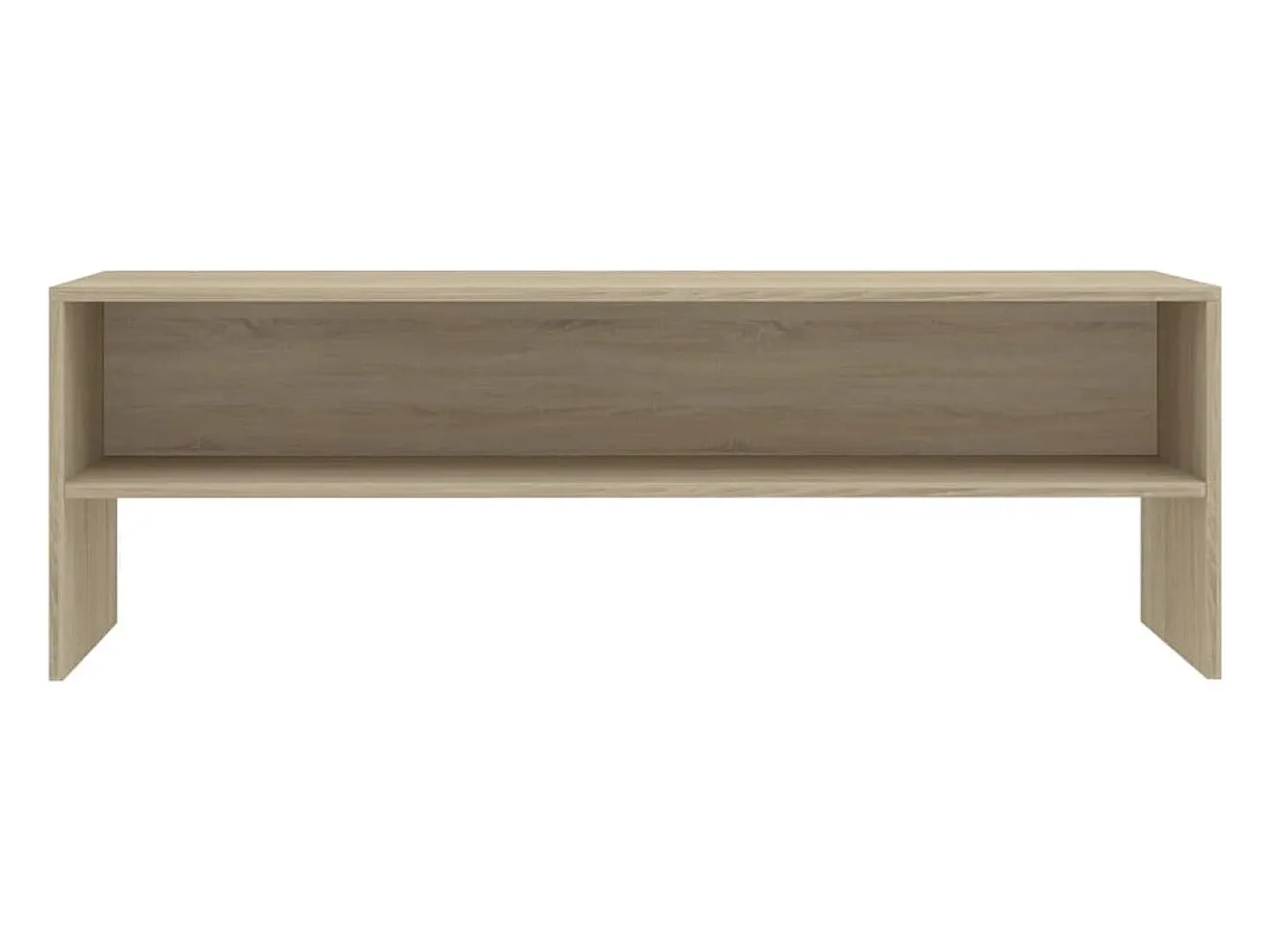 Mueble de TV madera contrachapada roble Sonoma 120x40x40cm