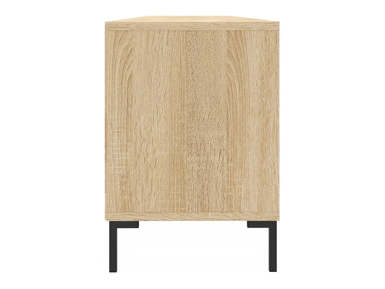 Mueble de TV madera contrachapada roble Sonoma 150x30x44,5 cm