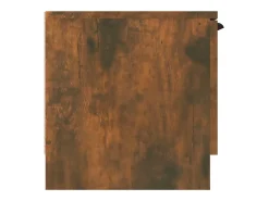 Mueble de TV madera contrachapada roble ahumado 102x35x36,5 cm