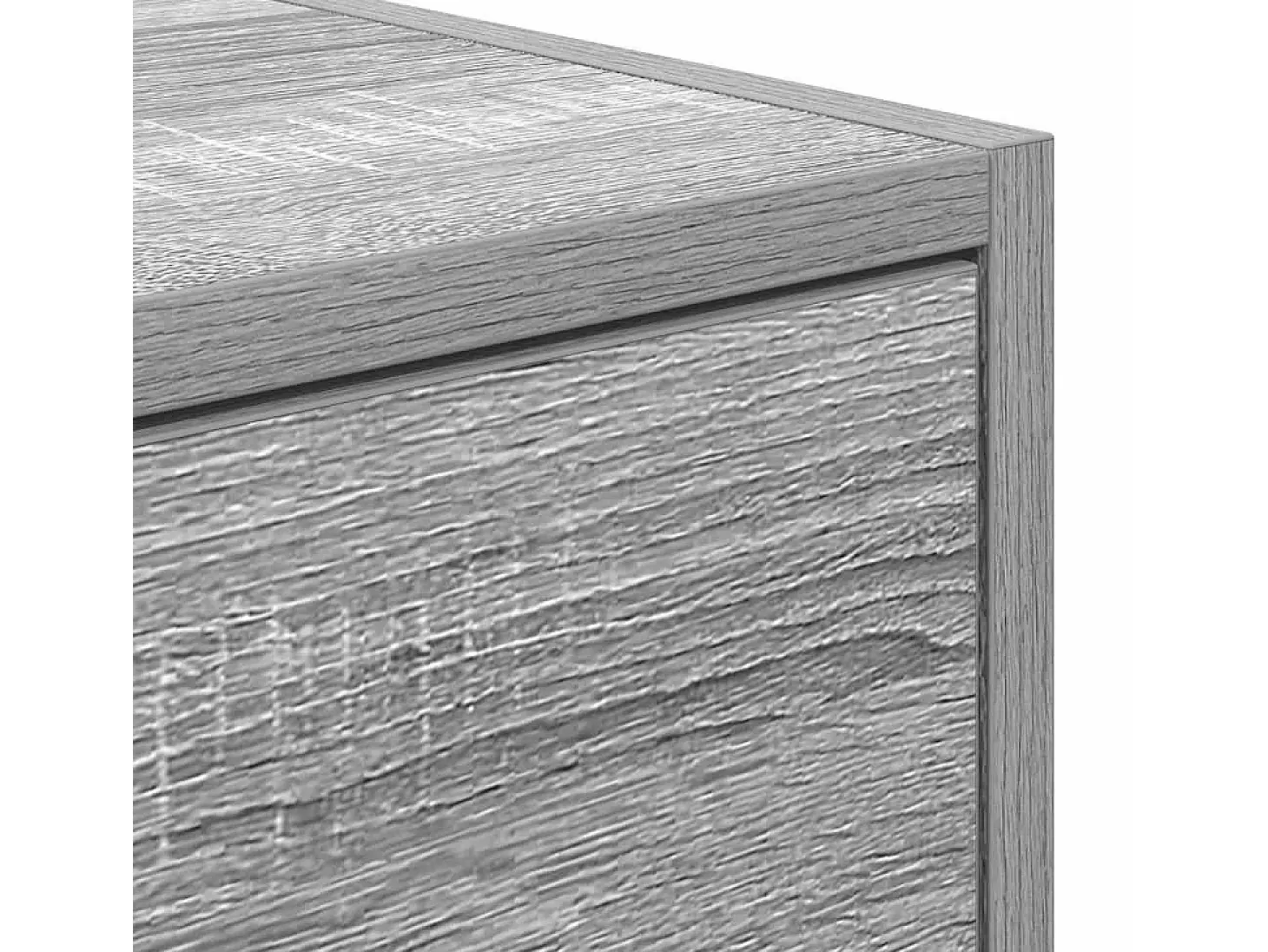 Mueble de TV madera contrachapada gris Sonoma 60x31x25,5 cm