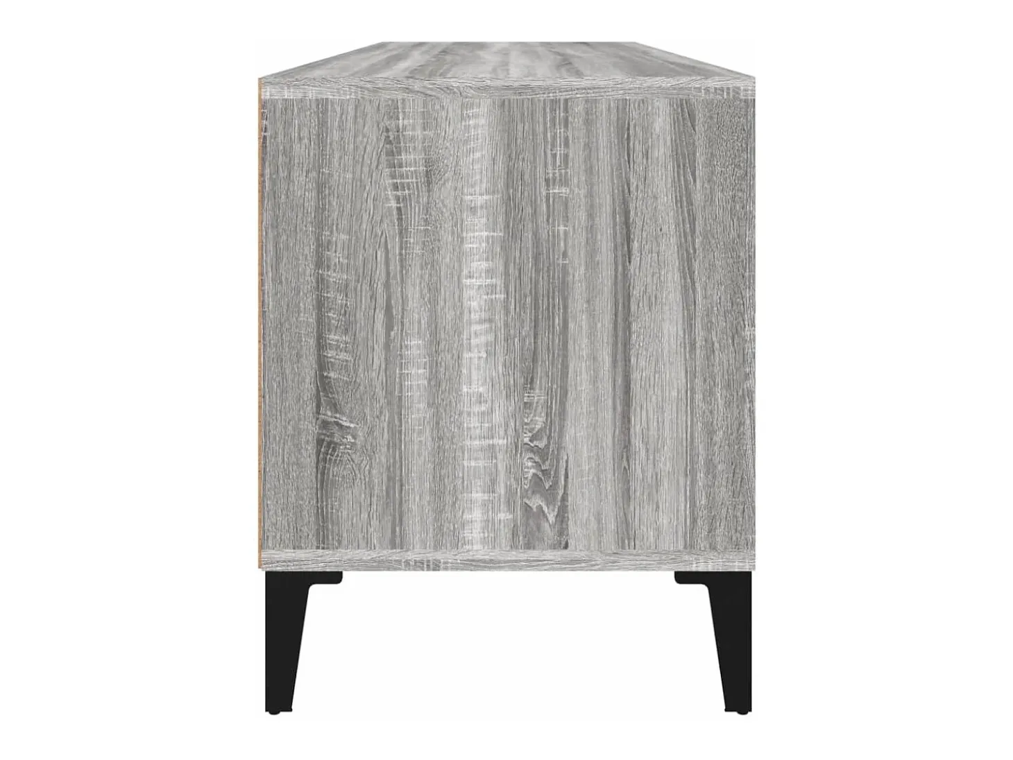 Mueble de TV madera contrachapada gris Sonoma 100x34,5x44,5 cm