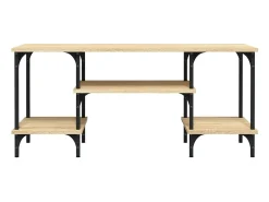 Mueble de TV madera contrachapada roble Sonoma 102x35x45,5 cm